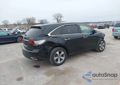 2014 Acura Mdx from USA, damaged, VIN 5FRYD4H22EB017006